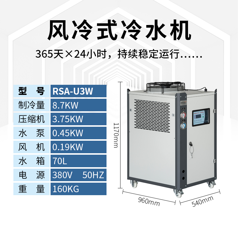 3匹风冷式冷水机